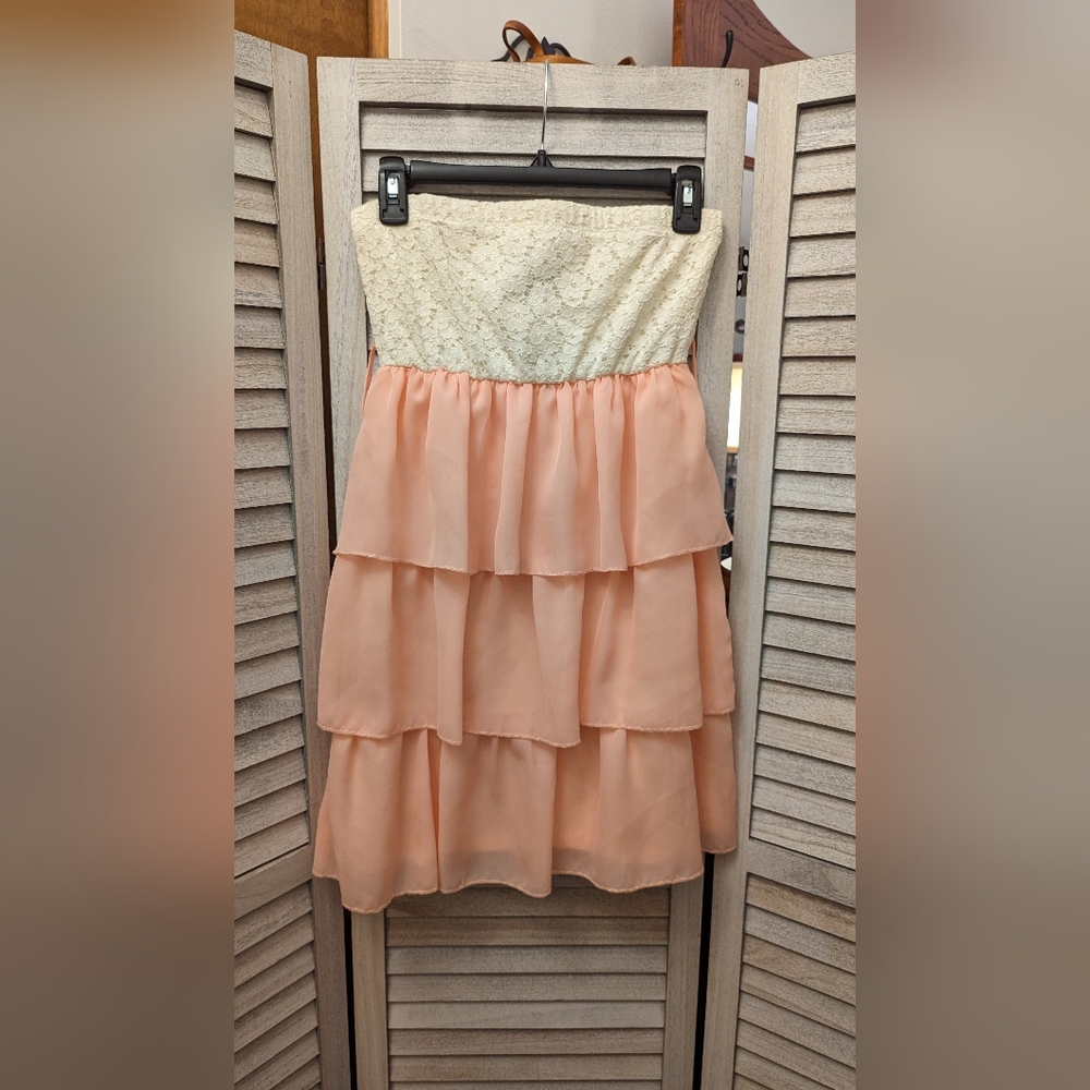 Pink and Beige Rue 21 dress